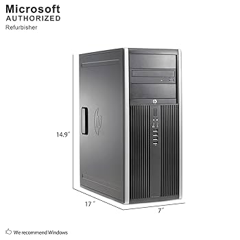 Amazon.com: HP Elite 8200 Tower Business Desktop Computer PC